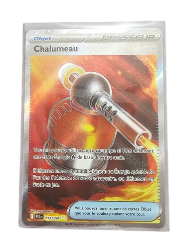 Carte pokémon chalumeau - carte,