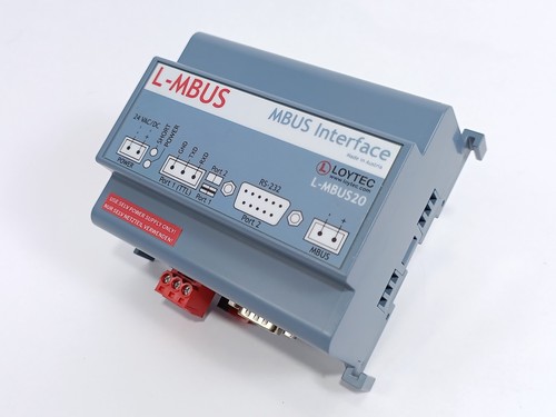 Loytec mbus20 interface mbus - loytec, l-mbus20