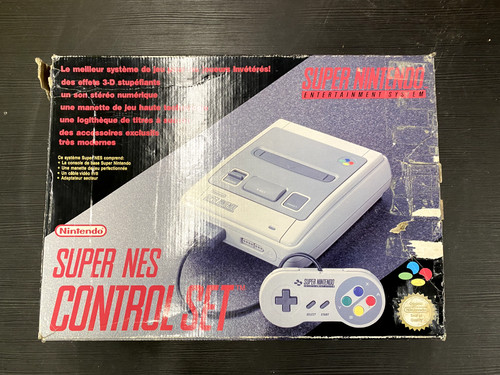 Boite vide super nintendo - boite,