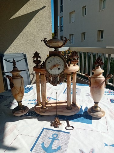 Ancienne superbe pendule de - ancienne,