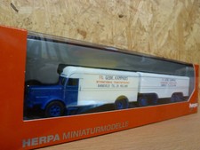 Herpa, 306638 Büssing 8000 Remorque à Bagages " Kamphuis " ( Nl )
