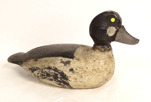 Appelant canard bois - , sculpté