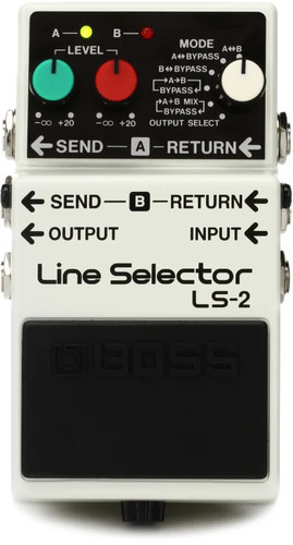 Boss line selector pedal - boss, ls-2