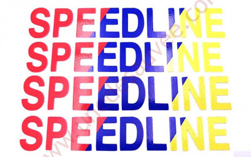 Autocollant sticker speedline - autocollant,