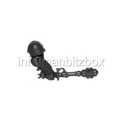 Exsq66 bras droit matraque - bras,