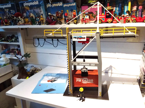 Playmobil lot grande grue - playmobil,