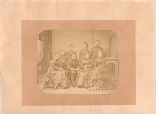 Photo famille capitaine zouave - photo,