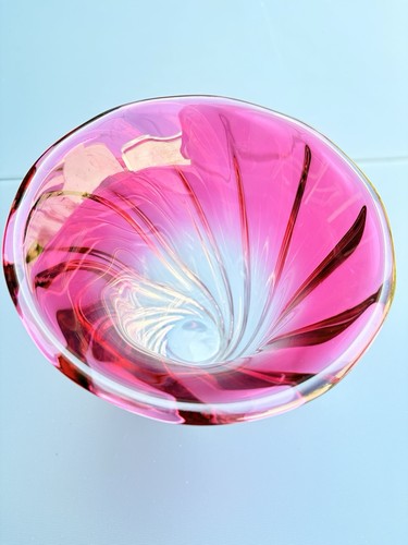 Vase coeur cristal - au, en