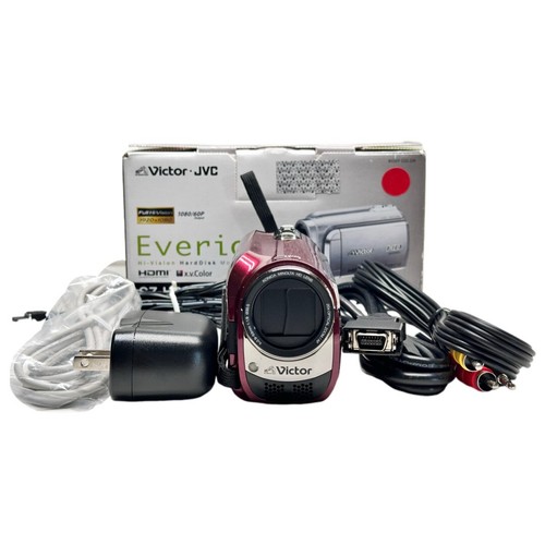 Caméra vidéo rouge jvc - rouge,