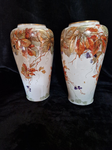 Paire grands vases art - vases,
