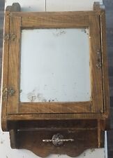 Ancienne pharmacie en bois armoire d'apothicaire début 1900