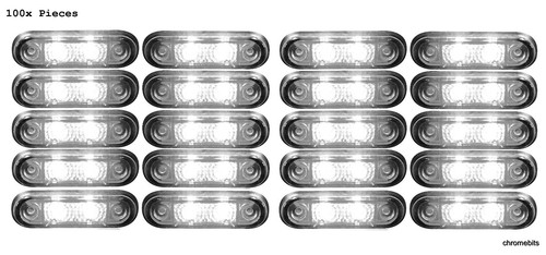 100x lampes led blanches - À,