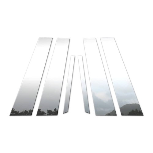 Stainless pillar post - 6p,