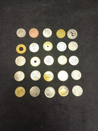 Lot jetons différents - 25,