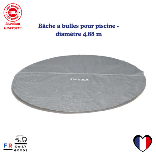 Bâche bulles piscine - bulles,