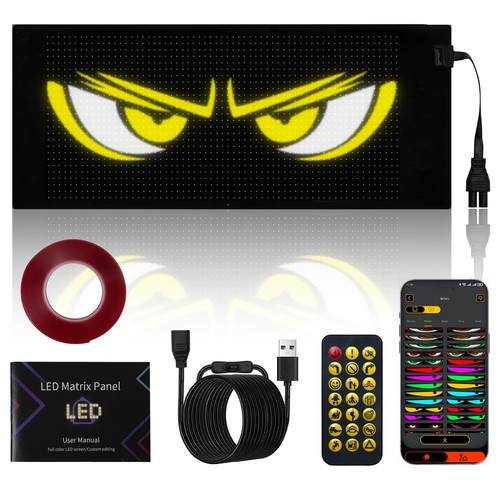 Yeux voiture led - voiture, pour