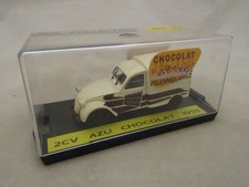 VOITURE 1/43 CITROEN 2CV AZU CHOCOLAT DELESPAUL 1955 HACHETTE N°89 (vendeur pro)