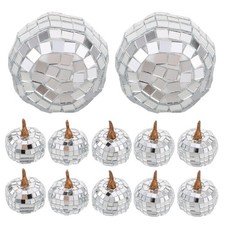 Lot de 12 boules disco