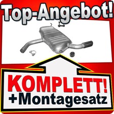 Silencieux d'échappement pour AUDI A3 (8P1) 1.6 102, 116ch 3 portes silencieu...