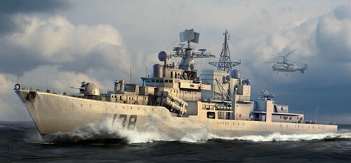 Trumpeter 4541 plan ddg 138 - plan, ddg-138