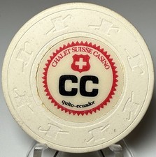 Chalet Suisse Casino Poker Gaming Chip