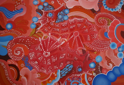 Tableau original acrylique - ,