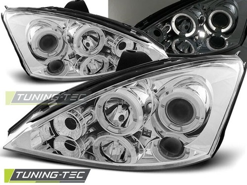 Phares avant angel eyes - angel, chrome