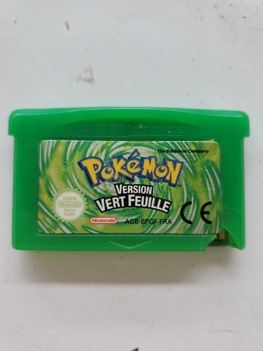 Pokemon version vert feuille - pokemon,