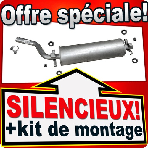 Silencieux arriere pour - arriere,