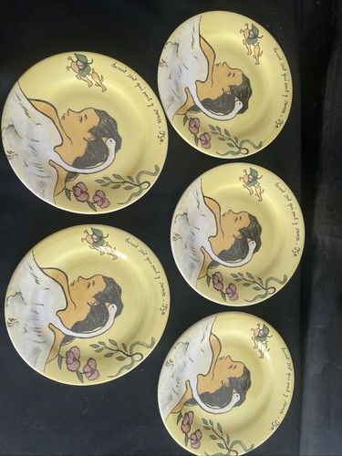 Assiettes dessert gien - a,