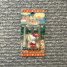 Sanrio Hello Kitty Ise Shrine Charm Strap LE Unopened, Used, Good