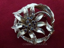 Broche Vintage Fleur Soleil