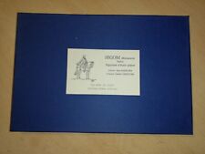 SEGOM tin plates complete box death of the wolf