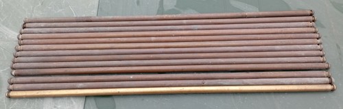 Lot barres metal - de, 13