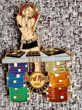 PIN GIRL HARD ROCK CAFE/ LAS