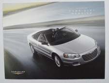 CHRYSLER Cabriolet Sebring 2004 dealer brochure - French - Canada