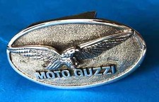 VINTAGE MOTO GUZZI MOTORCYCLE  BELT BUCKLE