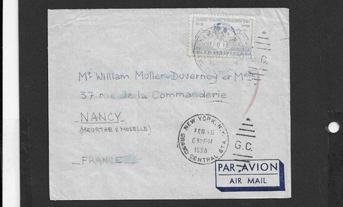 Lettre usa grand central - lettre,