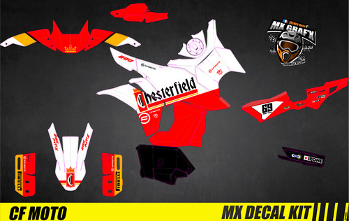 Kit déco moto - déco, pour