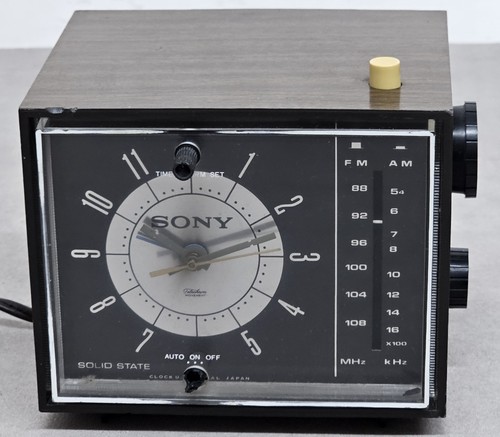 Sony horloge radio réveil - radio-réveil, 7fc