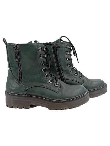 Mustang bottes femme vert - mustang,