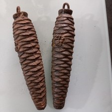 lot de 2 poids pomme de pin