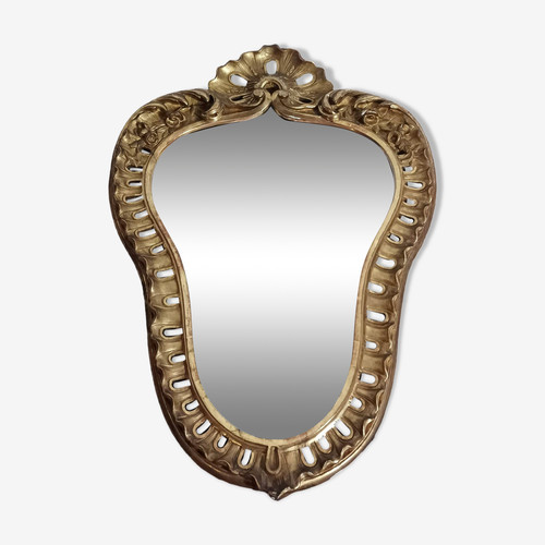 Miroir style louis bois - miroir, xv