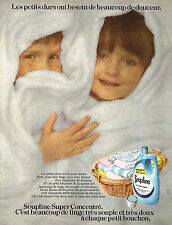 1974 SUFFLINE TEXTILE SOFTENER AD