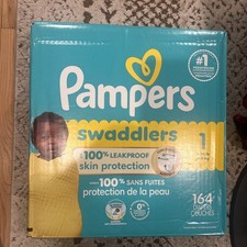 Pampers Swaddlers Diapers Size 1 - 164ct
