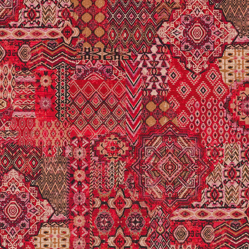 Tissu velours rouge pour - velours,