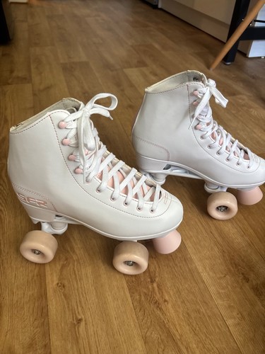 Roller femme blanc rose - roller,