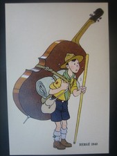 CP Carte Postale Hergé 1992