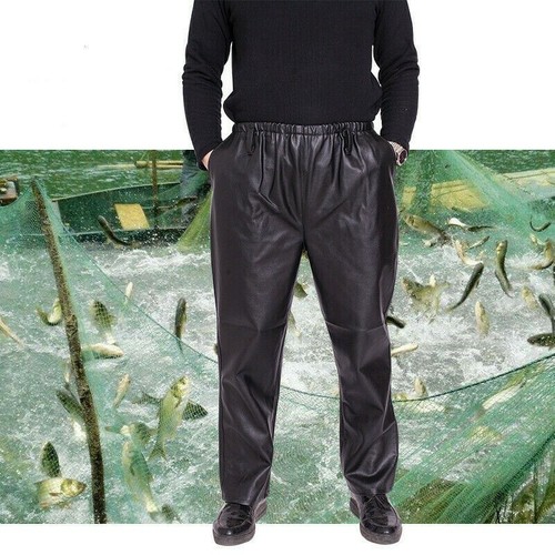 Pantalon simili cuir homme - cuir,
