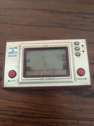 Game and watch nintendo chef - and,